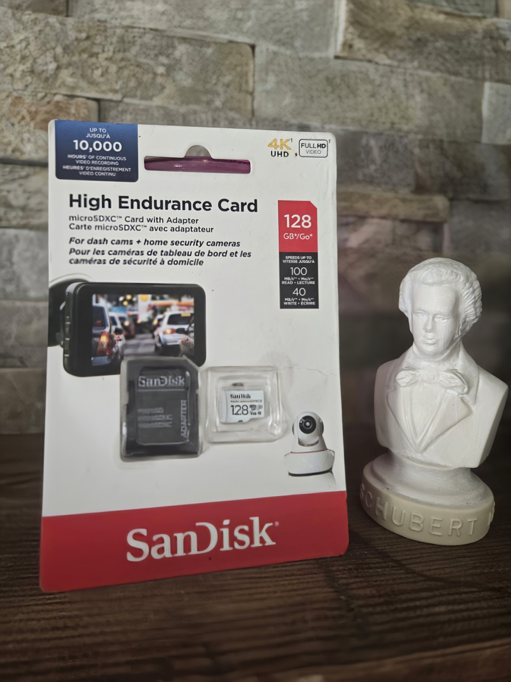 ​SanDisk 128GB High Endurance MicroSDXC Card with Adapter